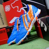  Giày Bóng Đá Futsal Chính Hãng Thái Lan Pan Nitro Xanh Bích/Cam IC 