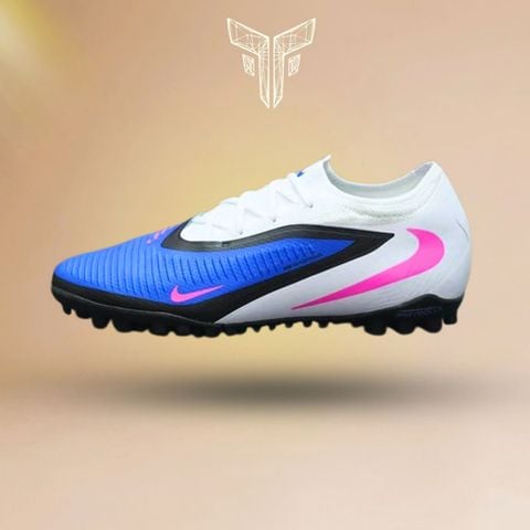  GIÀY BÓNG ĐÁ CHÍNH HÃNG CỎ NHÂN TẠO NIKE PHANTOM 6 LOW PRO XANH BÍCH/TRẮNG TF - HJ4123-446 