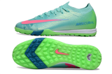  Giày Bóng Đá Cỏ Nhân Tạo Mercurial Vapor 16 Elite Bo Thun Cosmic Xanh Ngọc/Hồng TF 