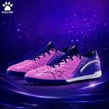  Giày Bóng Đá Cỏ Nhân Tạo Chính Hãng Kelme Maestro 2.0.4 Bo Thun Hồng/Tím TF - 9421ZX1227 