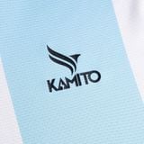  Bộ Quần Áo Bóng Đá Kamito Tango 94 - Trắng Sọc Xanh 