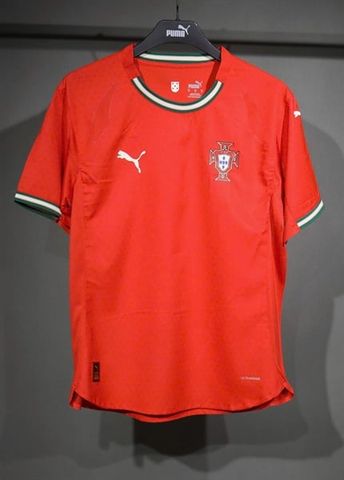  Bộ Quần Áo Bóng Đá Thái Lan - Đội Tuyển Bồ Đào Nha Đỏ Sân Nhà 25/26 bản PLAYER 