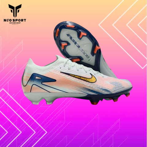  Giày Bóng Đá Cỏ Tự Nhiên Mercurial Vapor 16 bo thun MDS009 Xám Xanh FG 