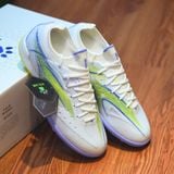  Giày Bóng Đá Cỏ Nhân Tạo Chính Hãng Kelme Flash 6.0.4 Bo Thun Trắng Đế Tím/Chuối TF - 8621ZX1406 