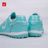  Giày Bóng Đá Trẻ Em Chính Hãng Wika TH10 Tuấn Hải KID Xanh Ngọc TF 