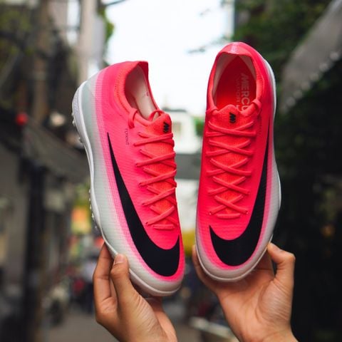  GIÀY BÓNG ĐÁ CHÍNH HÃNG CỎ NHÂN TẠO NIKE MERCURIAL VAPOR 17 PRO HỒNG/TRẮNG TF - IU2727-900 