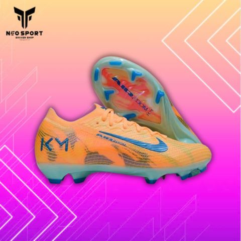  Giày Bóng Đá Cỏ Tự Nhiên Mercurial Vapor 16 Bo Thun Cosmic Cam/Xanh FG 