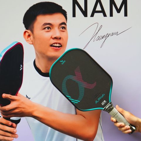  Vợt Pickleball Kamito Alpha 2 - Xanh Ngọc 16mm 