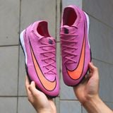  GIÀY BÓNG ĐÁ CHÍNH HÃNG CỎ NHÂN TẠO NIKE ZOOM MERCURIAL VAPOR 16 PRO HỒNG TÍM/CAM TF - FQ8687-600 