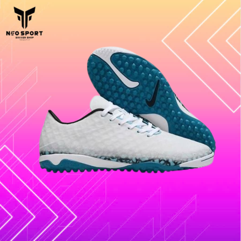  Giày Bóng Đá Cỏ Nhân Tạo Hypervenom Phantom RGN Transform 'Hydra' Trắng Đế Xanh Da TF 