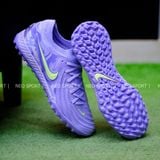  Giày Bóng Đá Cỏ Nhân Tạo Phantom GX2 Elite Bo Thun Tím/Chuối TF 