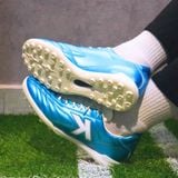  Giày Bóng Đá Cỏ Nhân Tạo Chính Hãng Kelme K-Fighting Xanh Da TF - 8621ZX1474-498 
