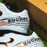  Giày Bóng Đá Chính Hãng Zocker Winner Energy Gen 2 Trắng TF 