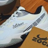  Giày Pickleball Nam Zocker Aspire Speed Trắng 