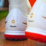  GIÀY BÓNG ĐÁ CHÍNH HÃNG CỎ NHÂN TẠO NIKE TIEMPO MAESTRO ACADEMY TRẮNG/ĐỎ TF - IB4484-100 