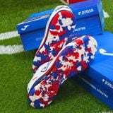  GIÀY BÓNG ĐÁ FUTSAL CHÍNH HÃNG JOMA TOP FLEX REBOUND IN 2602 - TRẮNG ĐẾ CAMO IC 