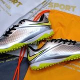  Giày Bóng Đá Cỏ Nhân Tạo Hypervenom Phelon Neymar Bạc Đế Chuối TF 