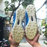  Giày Bóng Đá Cỏ Nhân Tạo Chính Hãng Kelme K-Fighting Xanh Da TF - 8621ZX1474-498 