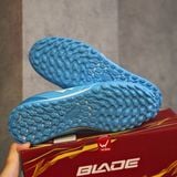  Giày Bóng Đá Chính Hãng Cỏ Nhân Tạo Wika Blade Xanh Da TF 