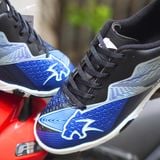  Giày Bóng Đá Futsal Chính Hãng Thái Lan Pan Super Sonic 5 Xanh Đen IC 