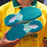  Giày Pickleball Nam Kaiwin Oneshot Xanh Ngọc 