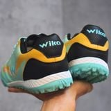  Giày Bóng Đá Trẻ Em Chính Hãng Wika Blade KID Xanh/Cam TF 