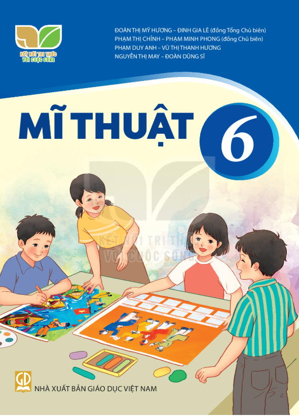 Sách giáo khoa Mĩ thuật 6 - Kết nối tri thức với cuộc sống 
