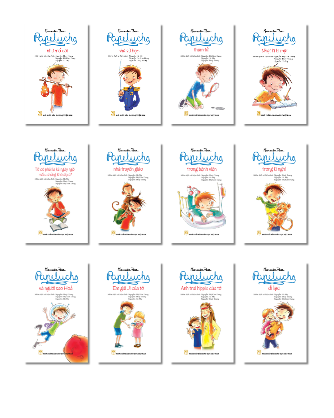  Bộ truyện PAPELUCHO 