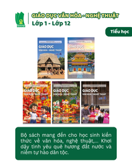  Bộ sách Giáo dục Văn hóa - Nghệ thuật cấp tiểu học 