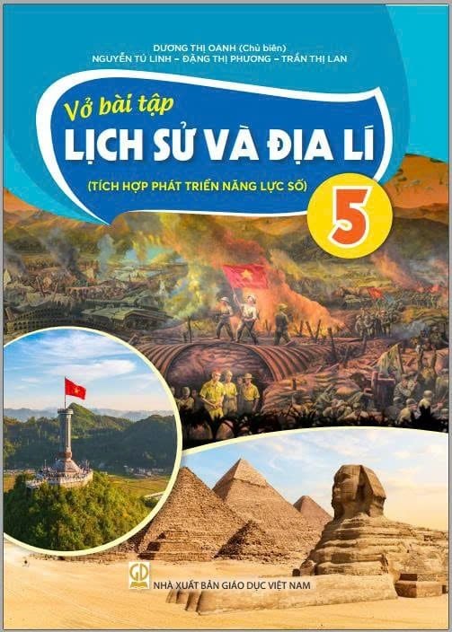  Vở bài tập Lịch sử và Địa lí 5 Tích hợp phát triển năng lực số 