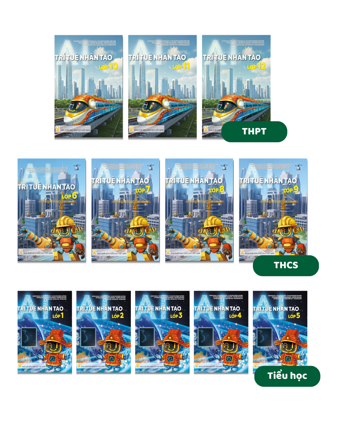  Bộ sách Trí tuệ nhân tạo 