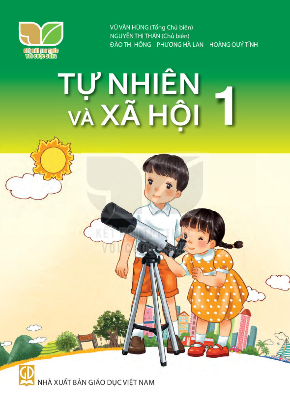  Sách giáo khoa Tự nhiên xã hội 1 - Kết nối tri thức với cuộc sống 