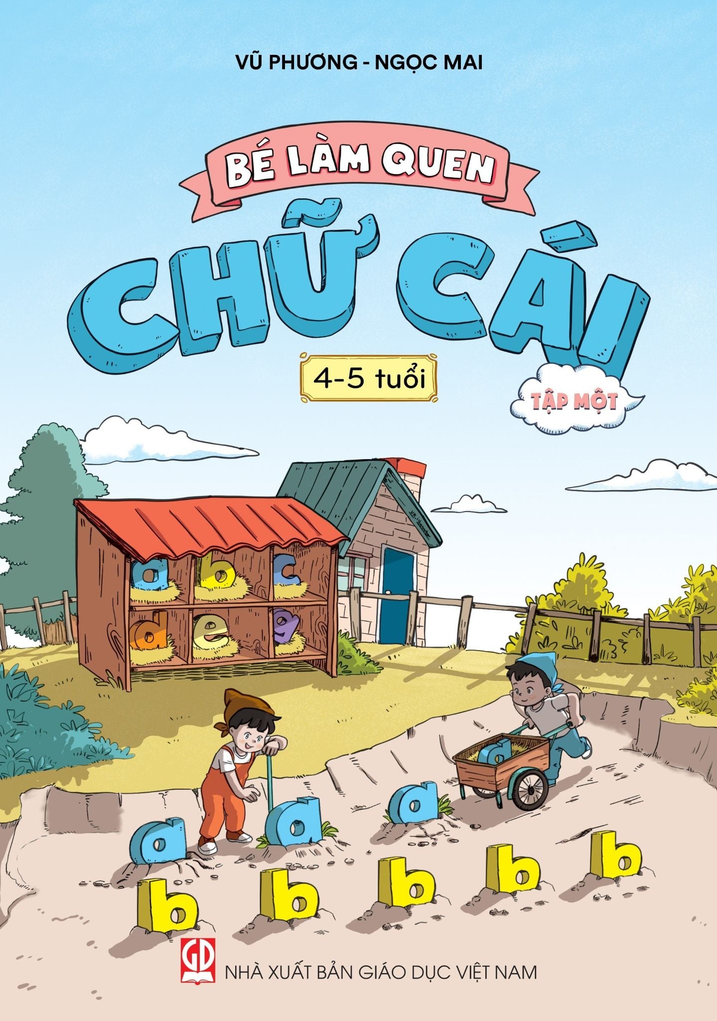  Sách Bé làm quen chữ cái 