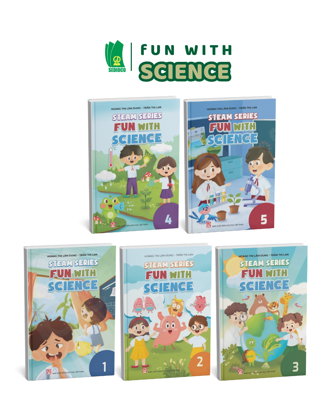  Bộ sách STEAM SERIES - Fun with Science 