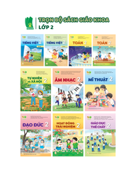  Trọn bộ Sách giáo khoa lớp 2 (Chưa bao gồm sách tiếng Anh) 