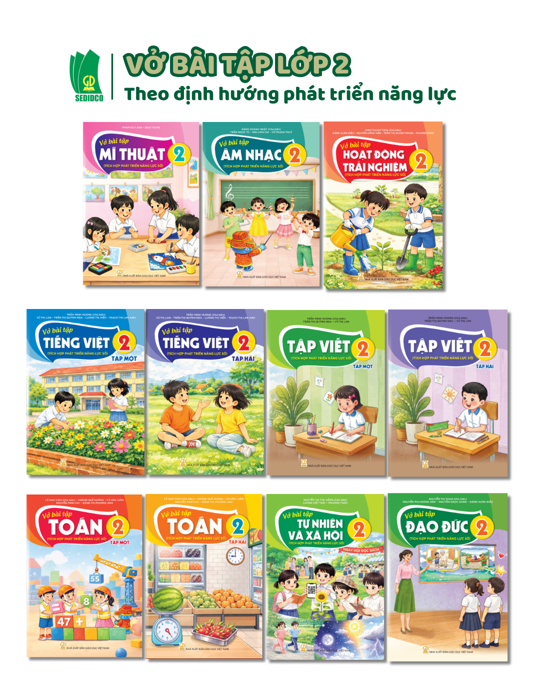  Vở bài tập lớp 2 Tích hợp phát triển năng lực số 