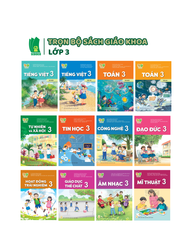  Trọn bộ Sách giáo khoa lớp 3 (Chưa bao gồm sách tiếng Anh) 