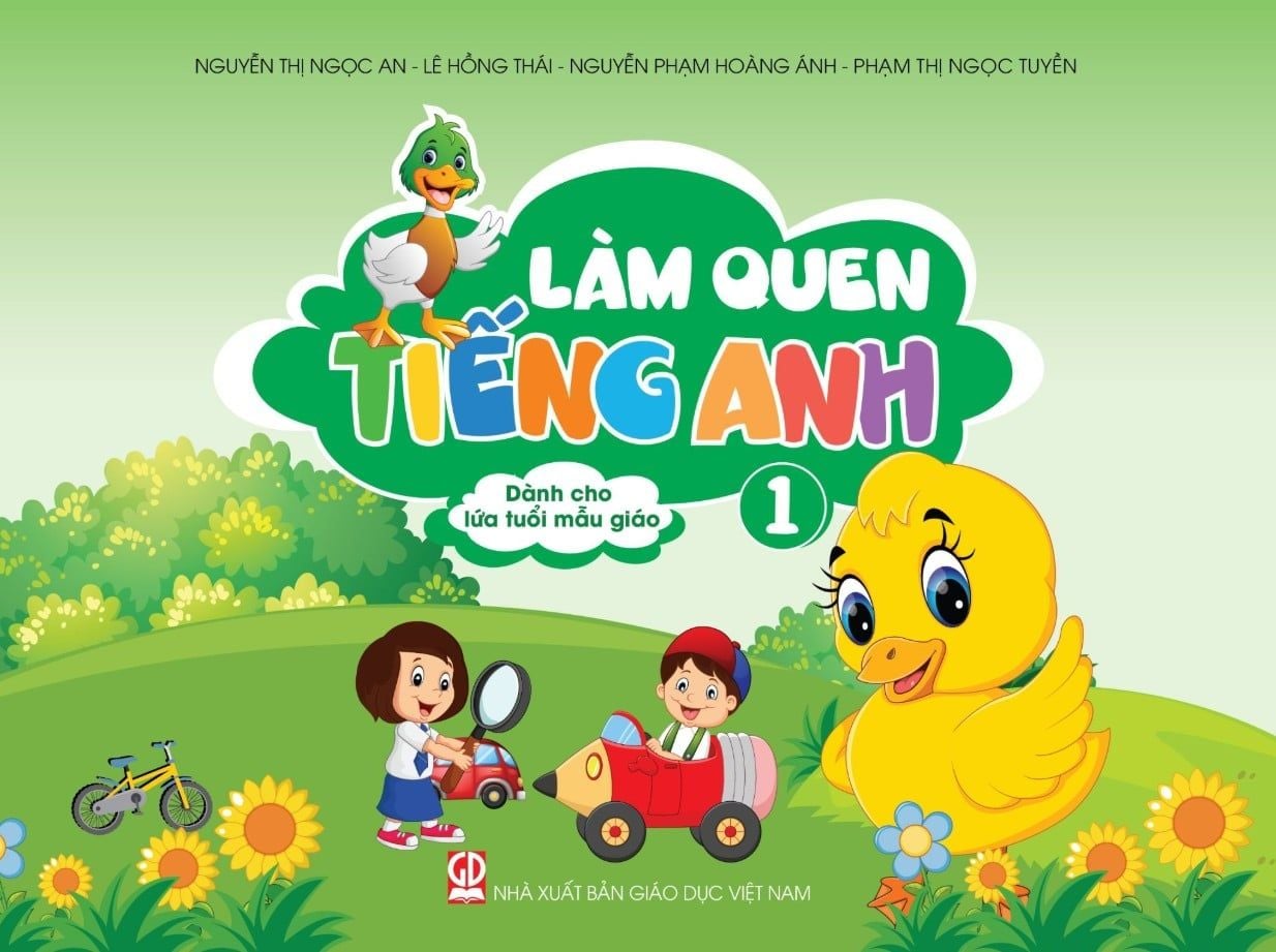  Bộ sách Làm quen tiếng Anh (Dành cho lứa tuổi Mẫu giáo) 