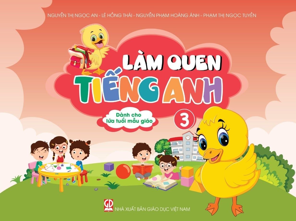  Bộ sách Làm quen tiếng Anh (Dành cho lứa tuổi Mẫu giáo) 