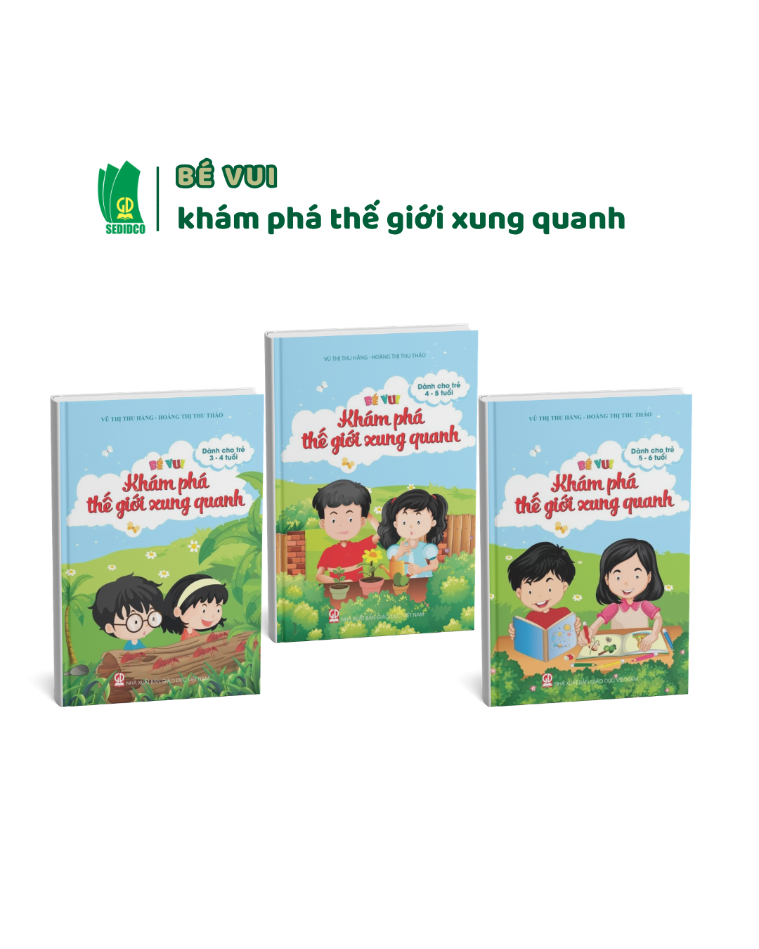  Sách Bé Vui Khám Phá Thế Giới Xung Quanh 
