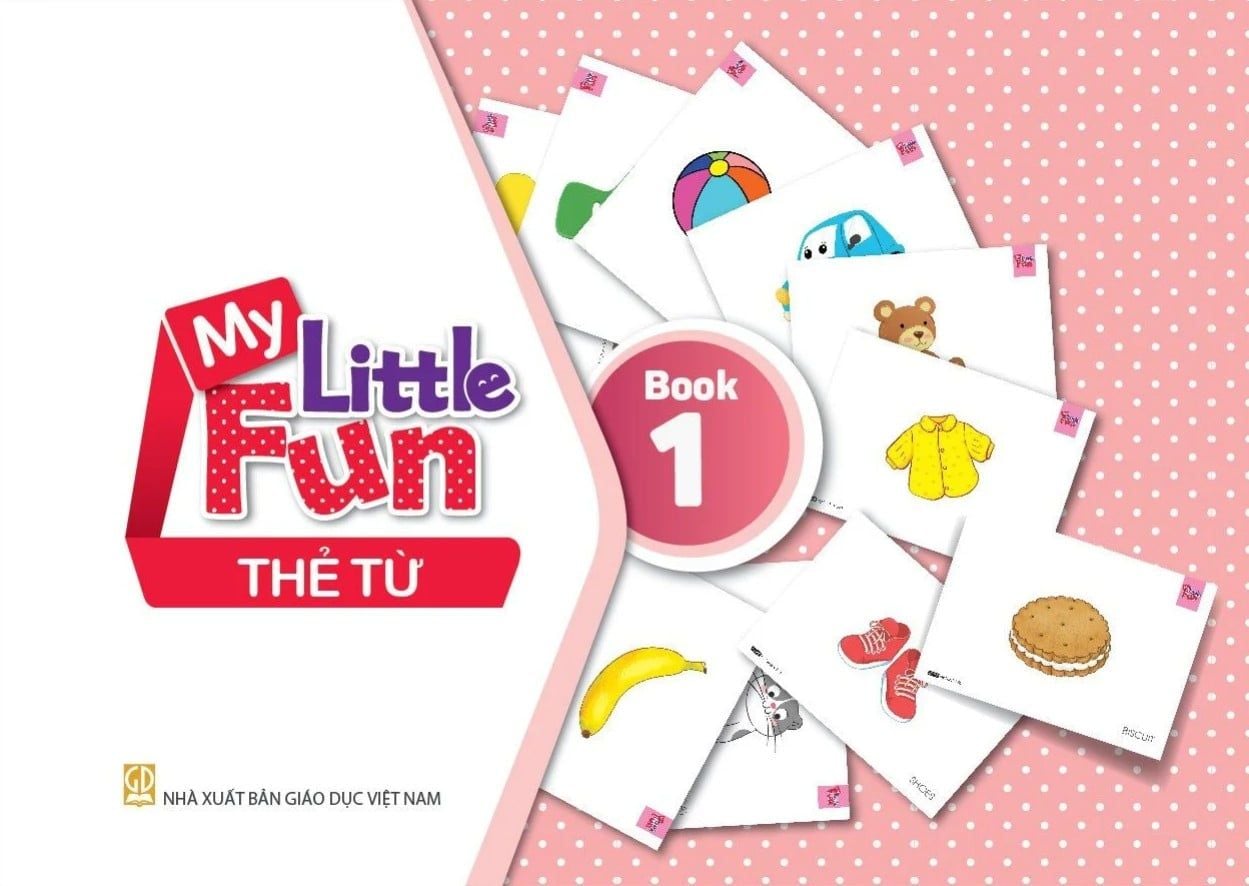  Thẻ từ Tiếng Anh My Little Fun 