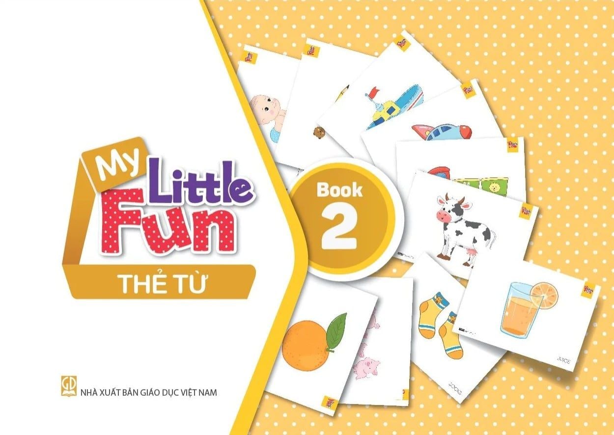  Thẻ từ Tiếng Anh My Little Fun 