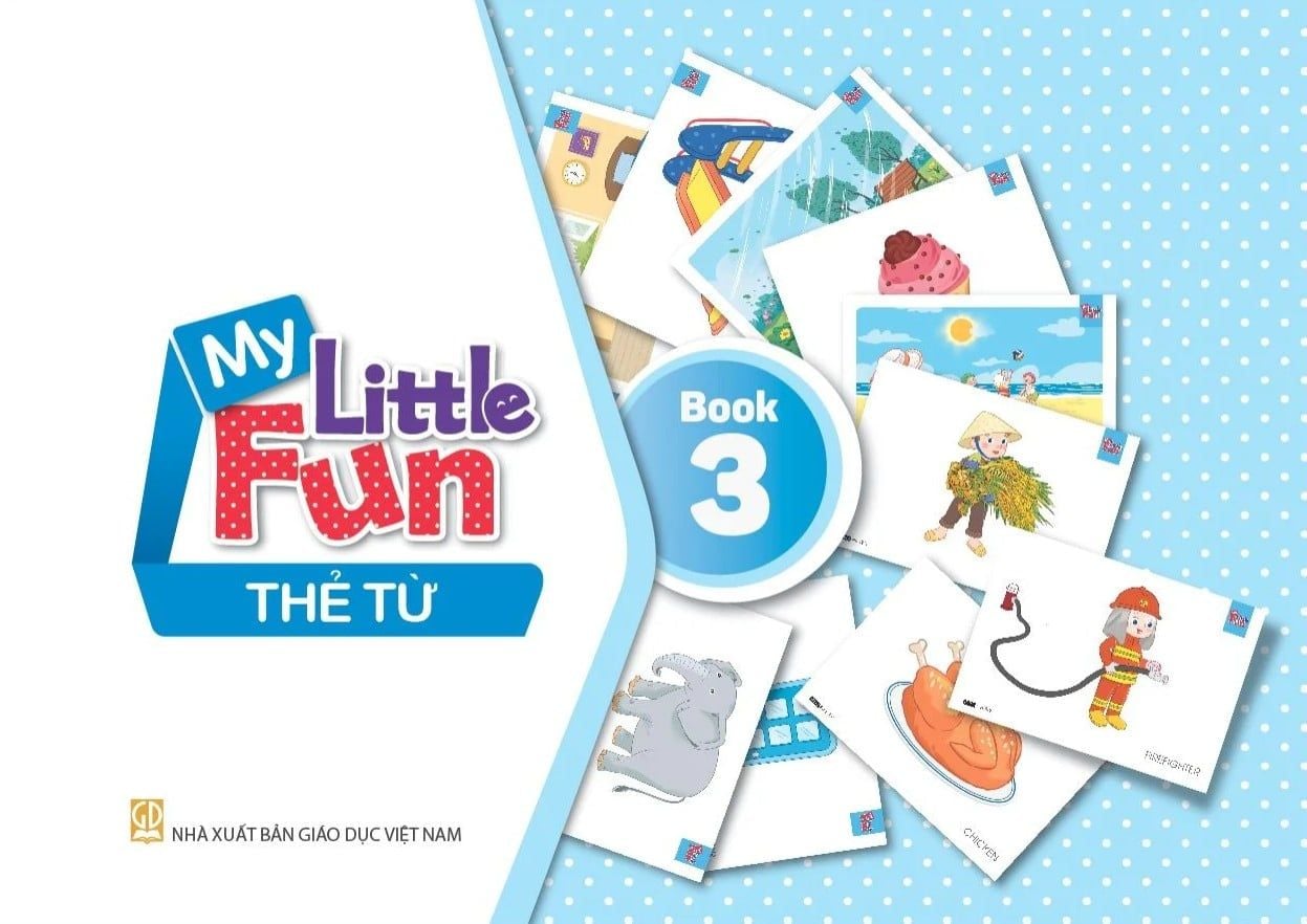  Thẻ từ Tiếng Anh My Little Fun 