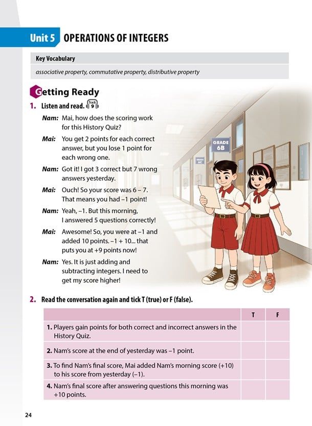  Sách tiếng Anh Global Maths Trung học cơ sở (Theo Chương trình Giáo dục phổ thông 2018) 