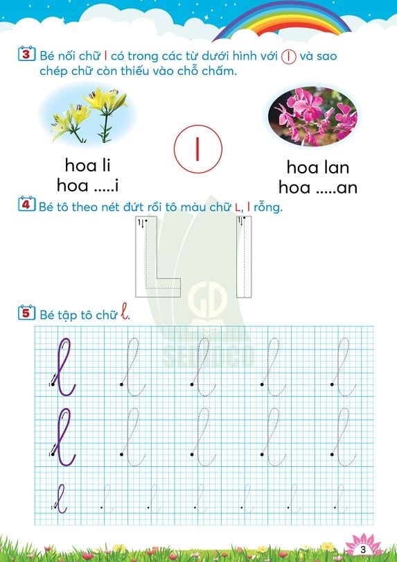  Sách Bé làm quen chữ cái 
