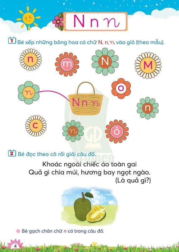  Sách Bé làm quen chữ cái 