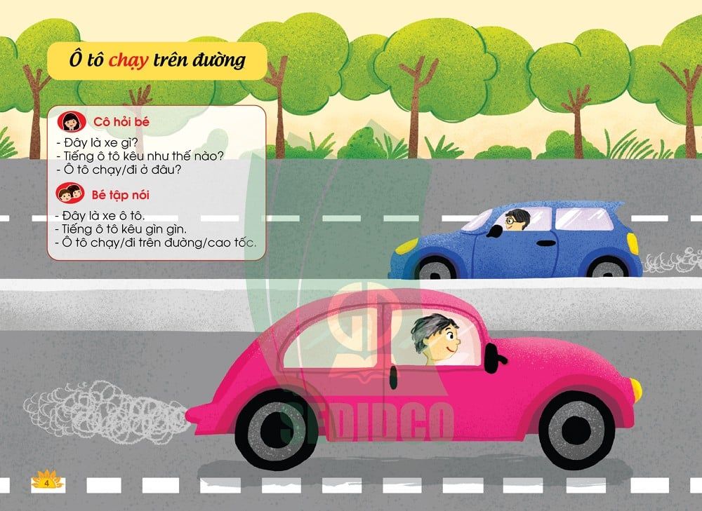  Bộ truyện tranh Cùng bé yêu tập nói 