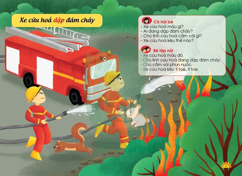  Bộ truyện tranh Cùng bé yêu tập nói 