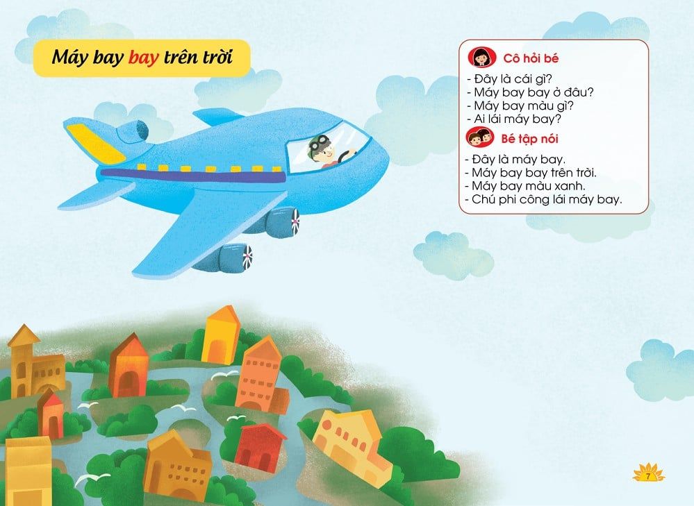  Bộ truyện tranh Cùng bé yêu tập nói 