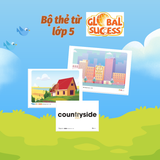  Bộ thẻ từ - Tiếng Anh 5 Global Success 